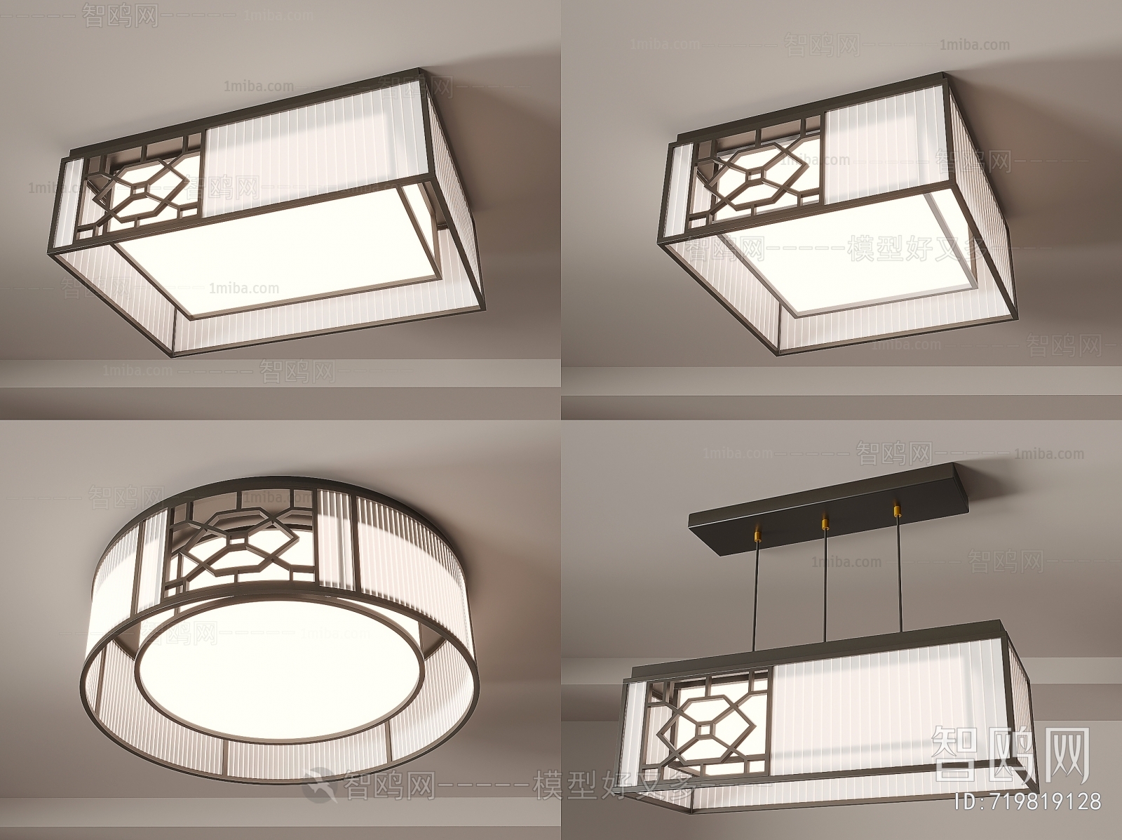 New Chinese Style Ceiling Ceiling Lamp