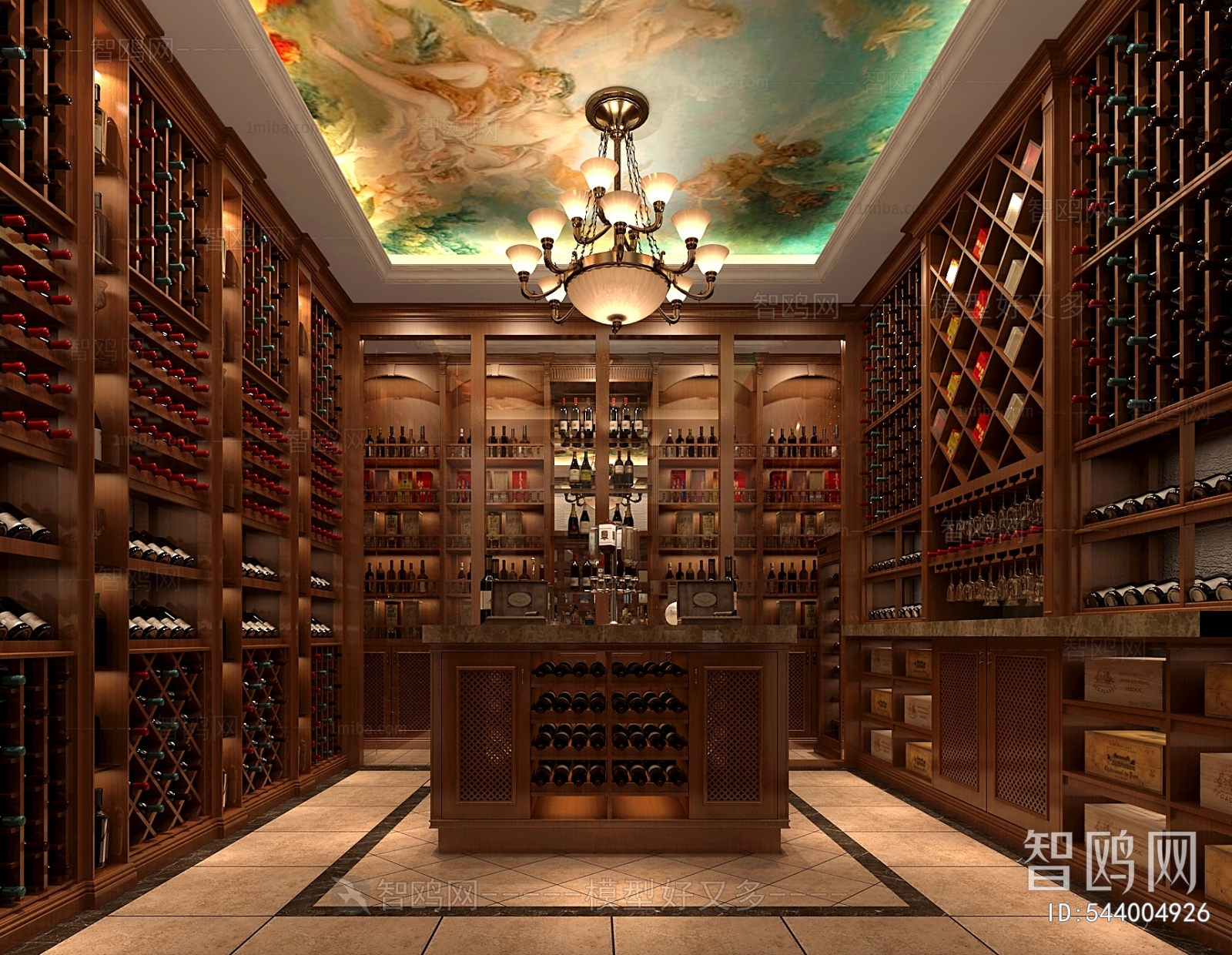 American Style Wine Cellar/Wine Tasting Room