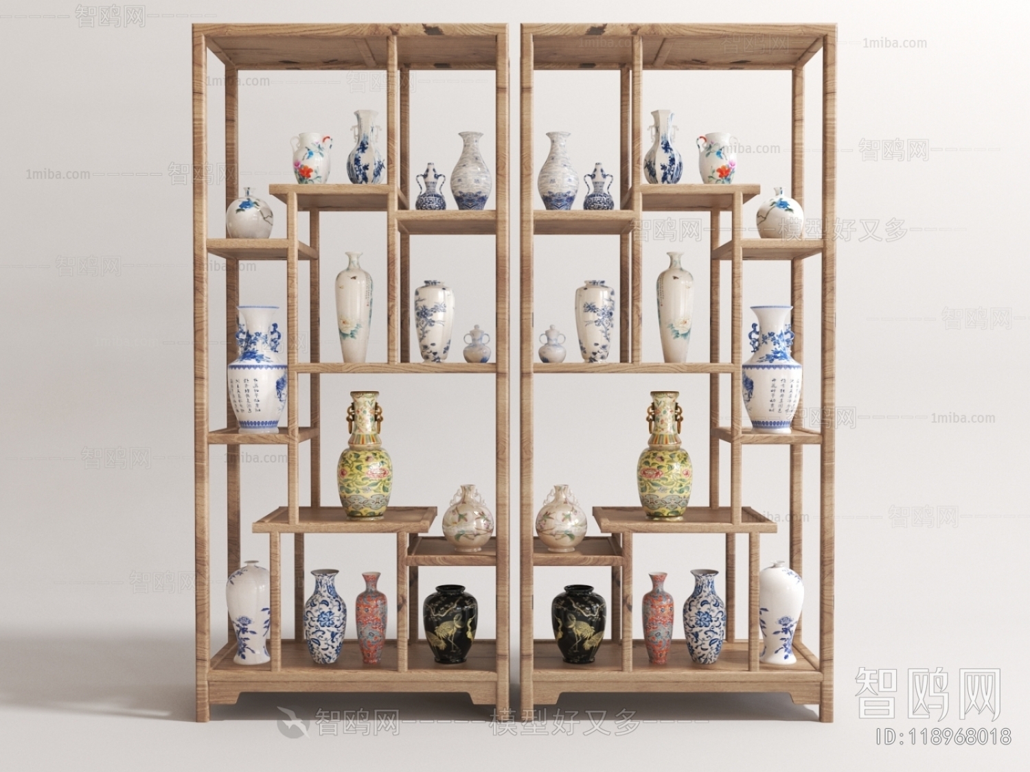 New Chinese Style Antique Rack