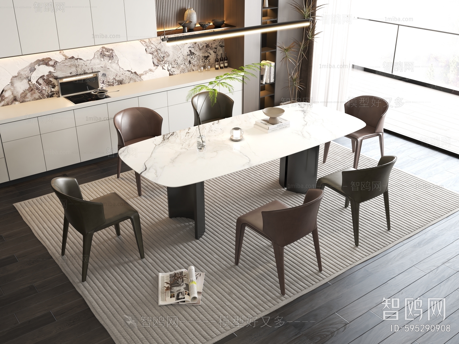 Modern Dining Table And Chairs