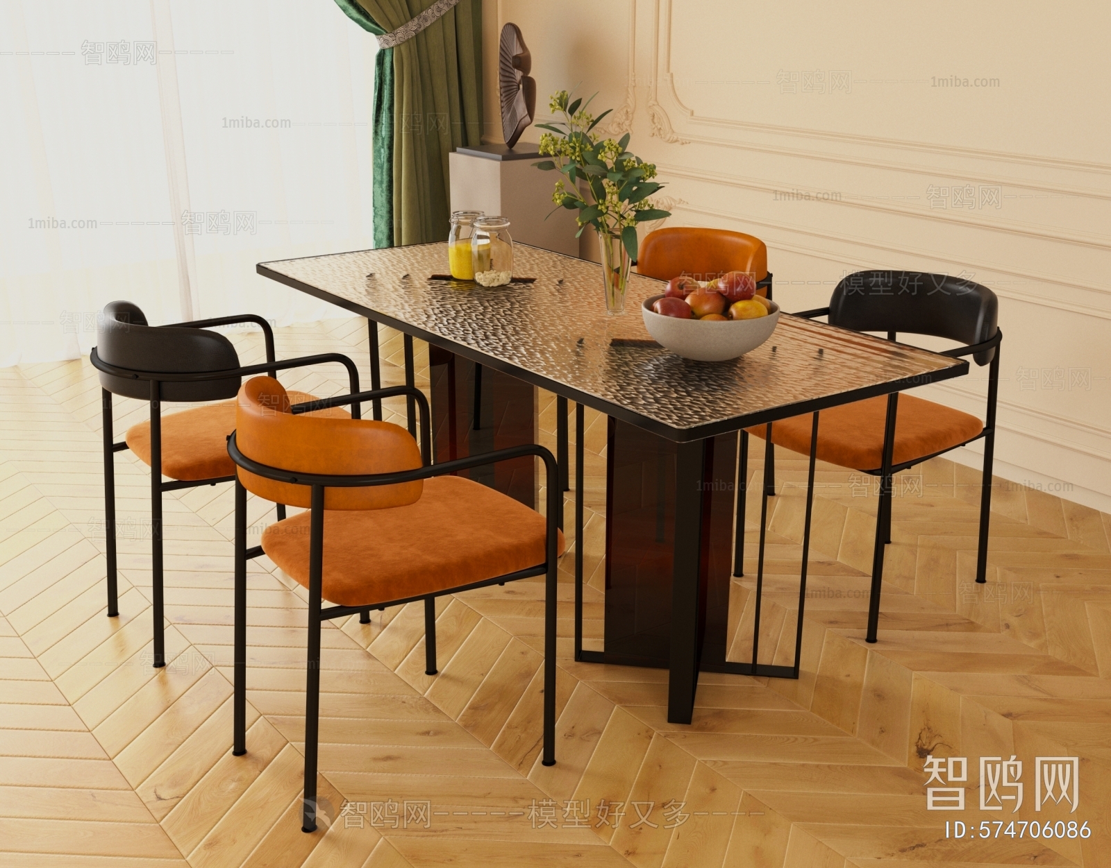 French Style Dining Table And Chairs