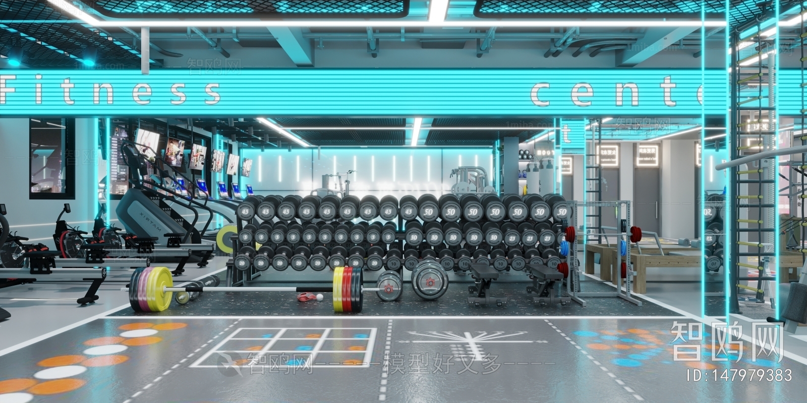 Industrial Style Gym