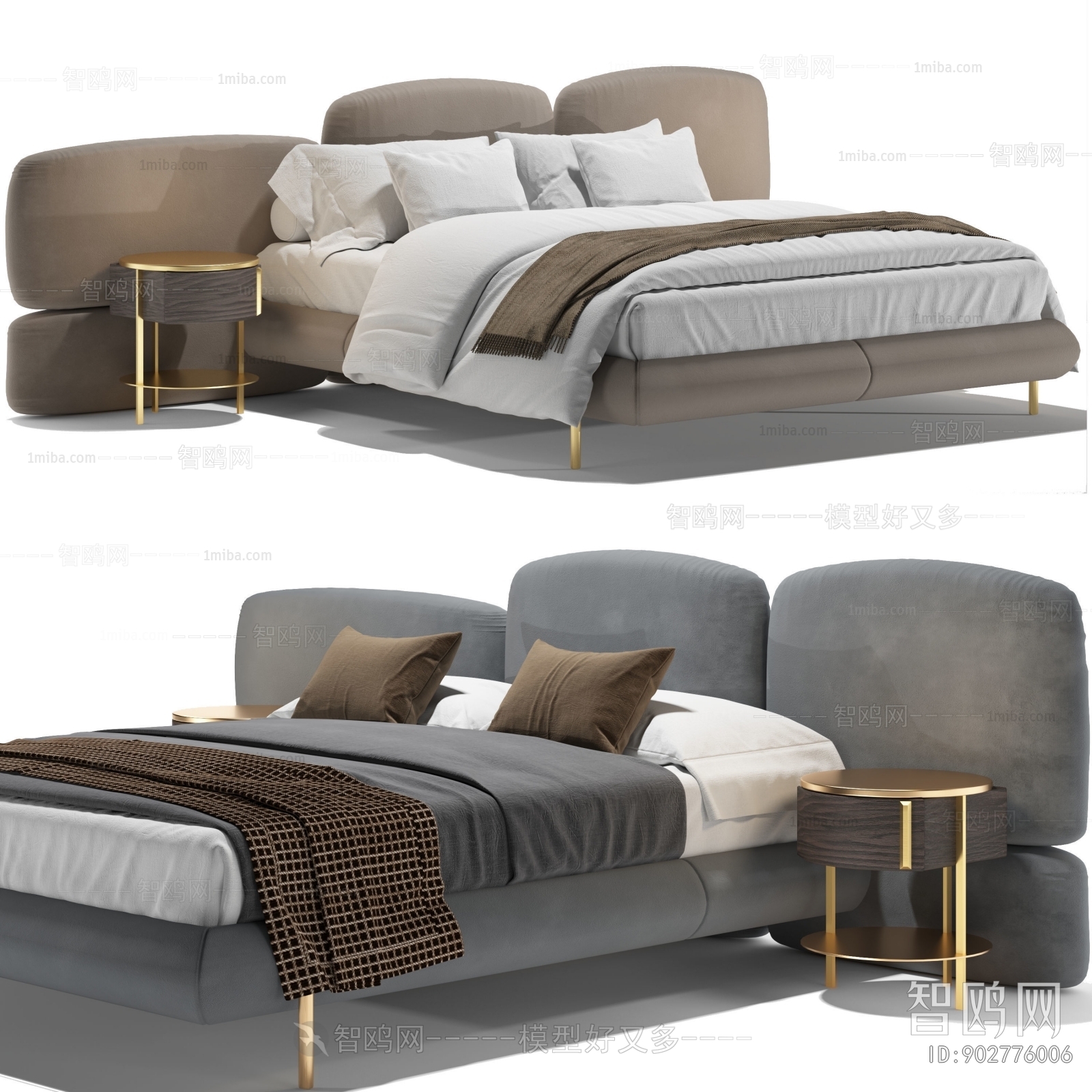 Modern Double Bed