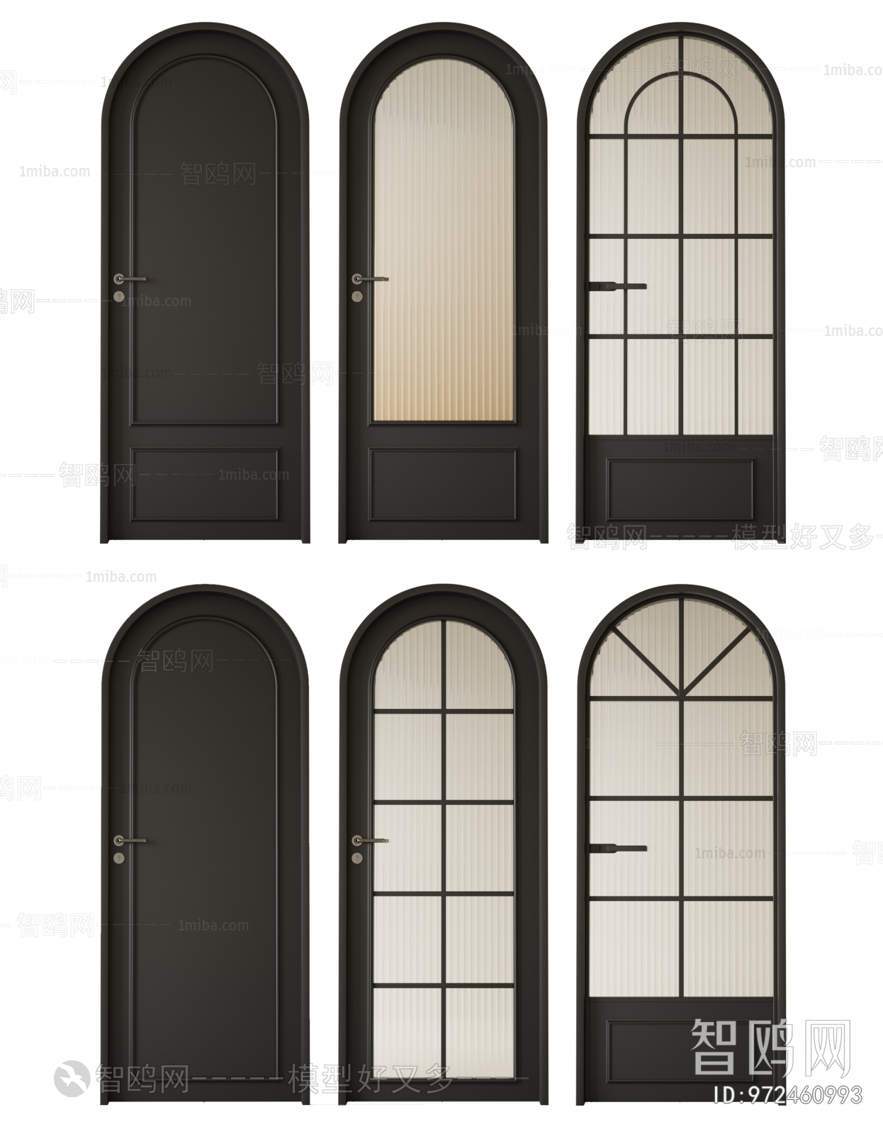 American Style Retro Style Door