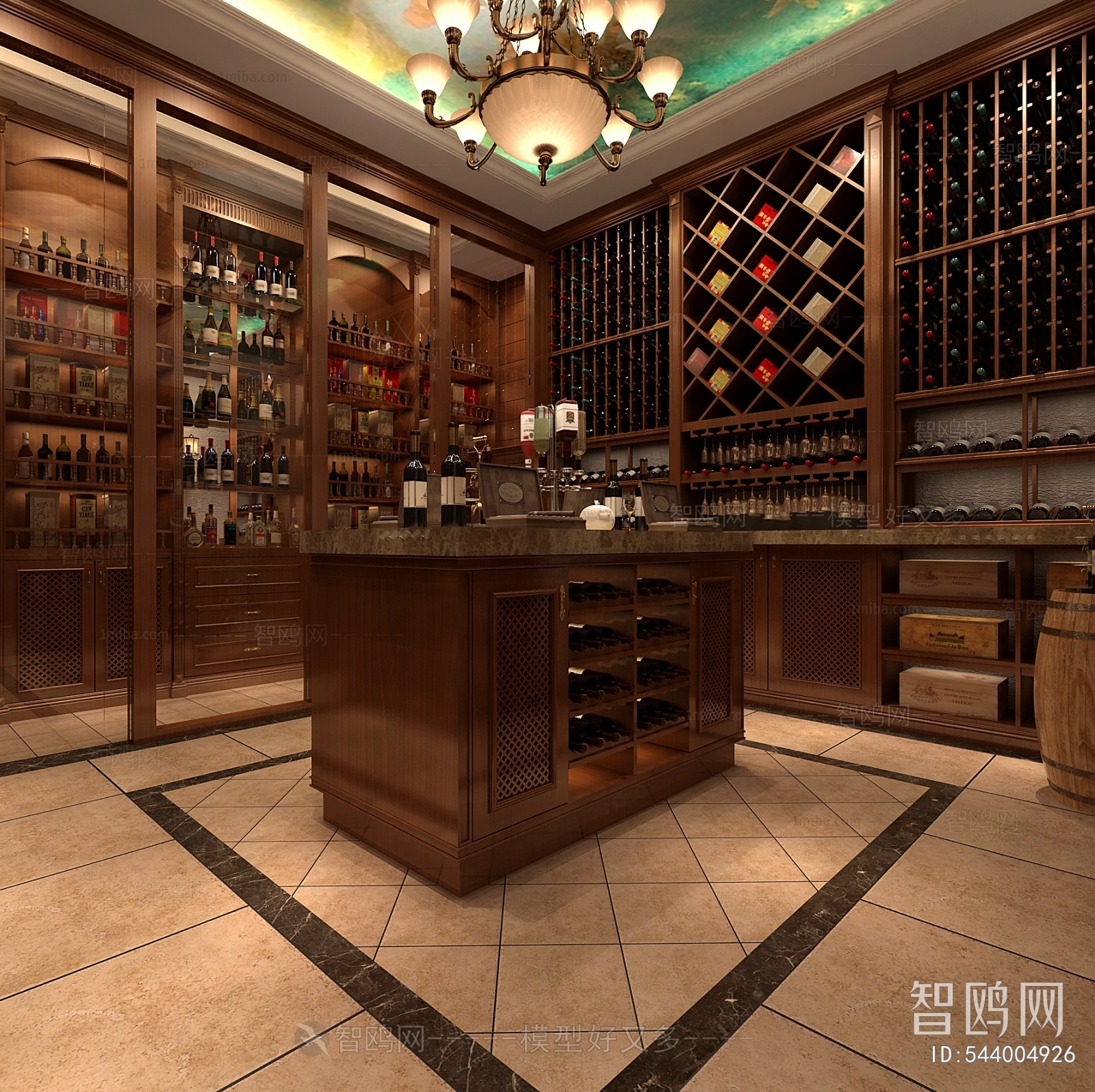 American Style Wine Cellar/Wine Tasting Room