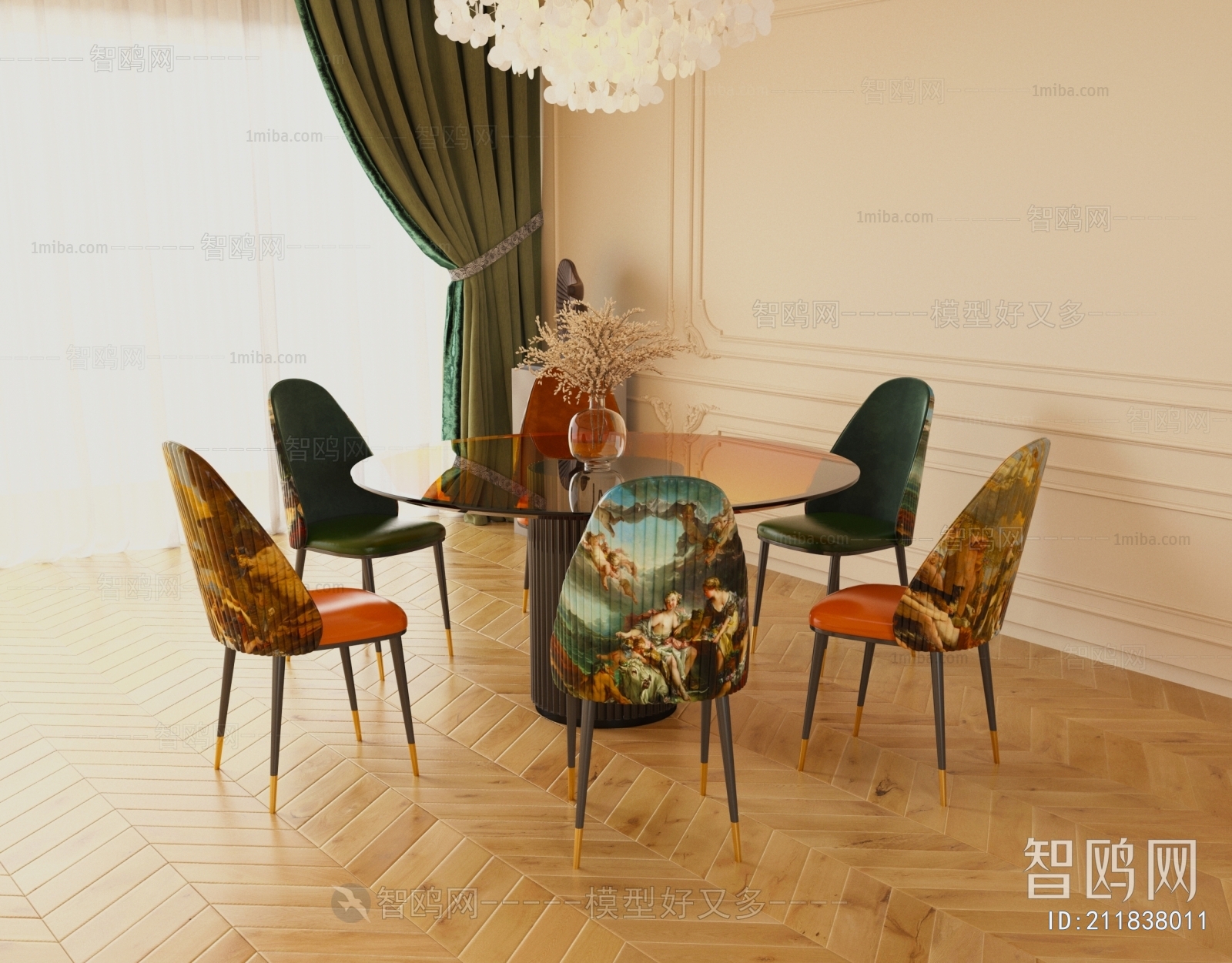 French Style Dining Table And Chairs