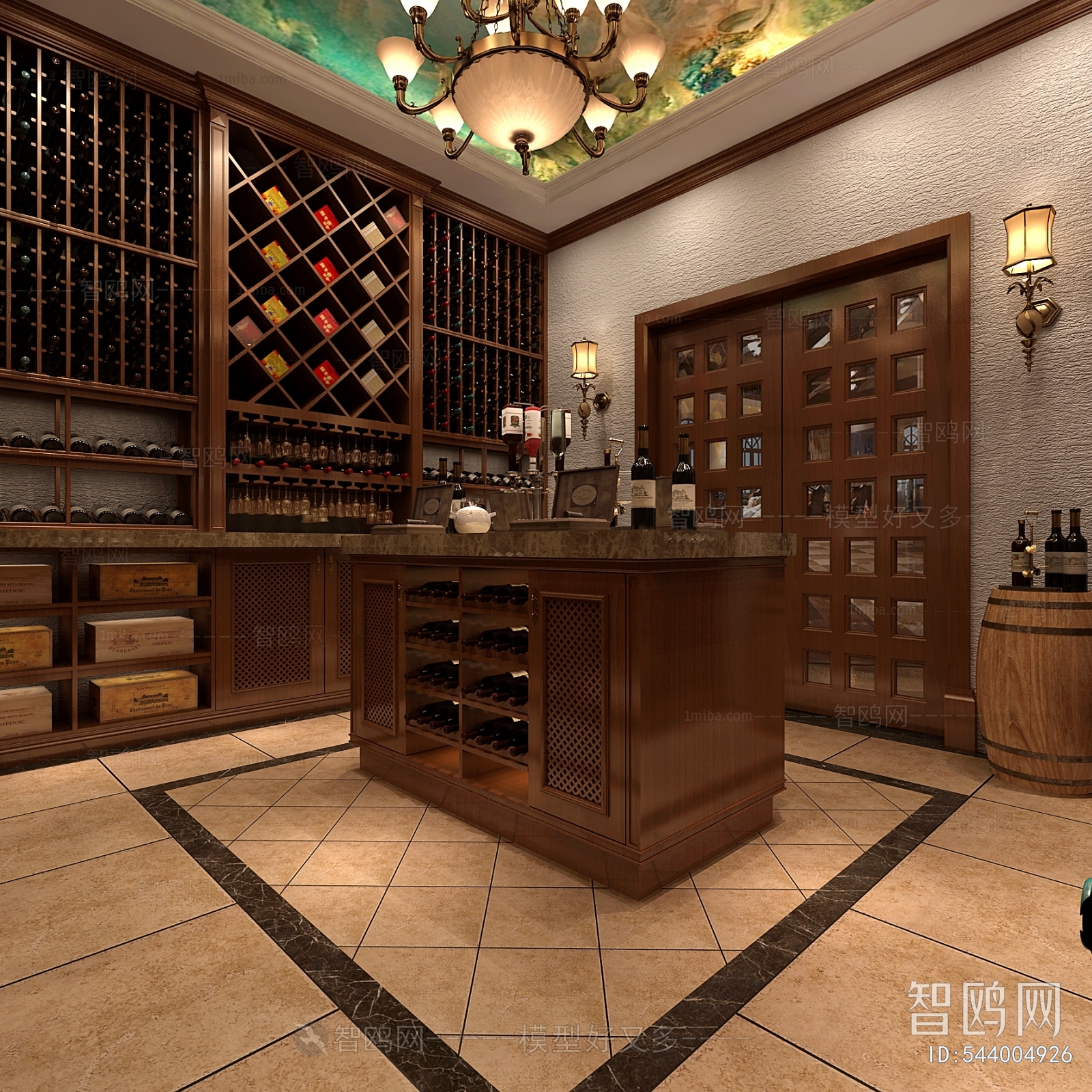 American Style Wine Cellar/Wine Tasting Room