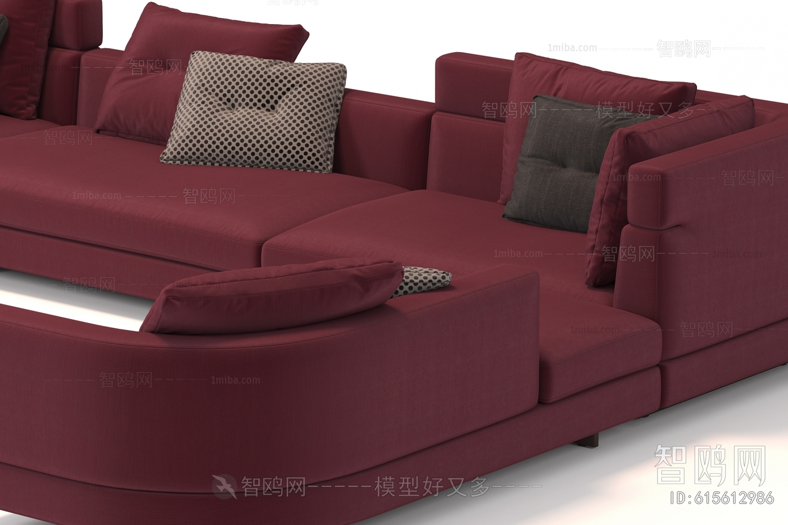 Modern Multi Person Sofa