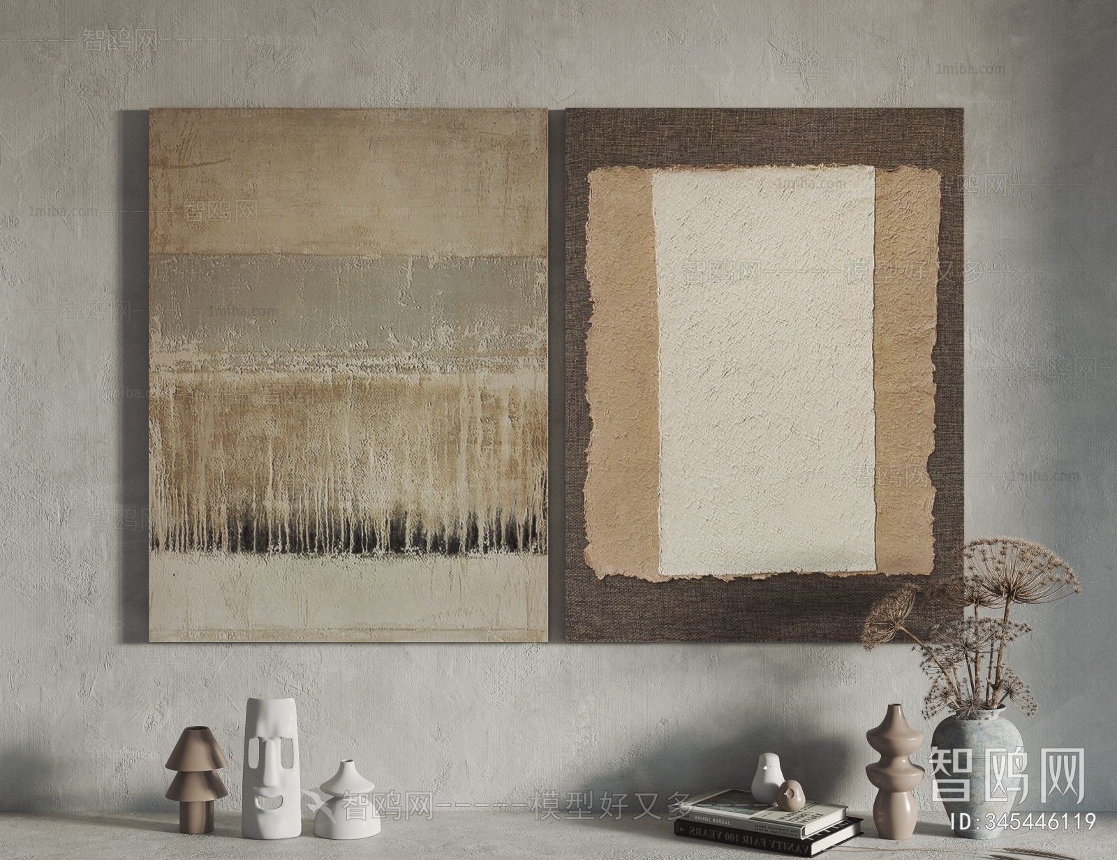 Wabi-sabi Style Painting