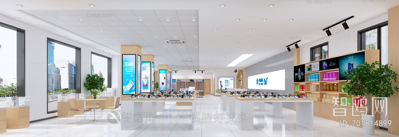 Modern Mobile Phone Store