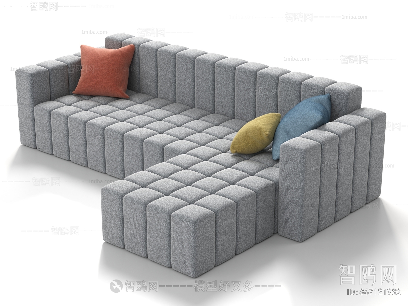 Modern Multi Person Sofa