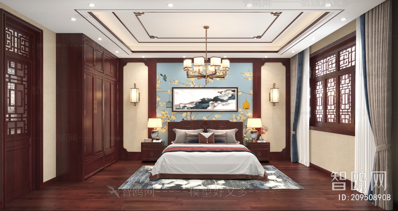 Chinese Style Bedroom