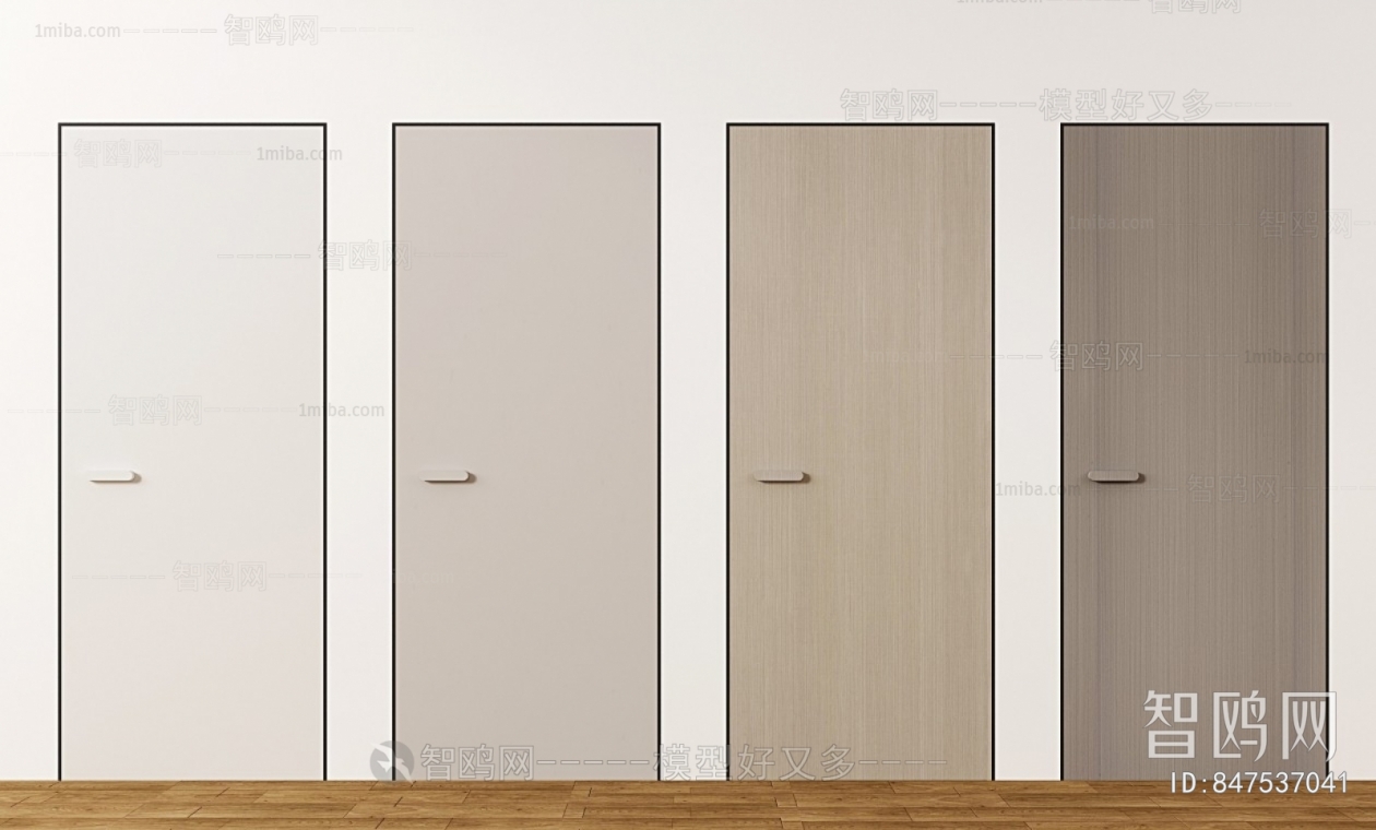 Modern Single Door