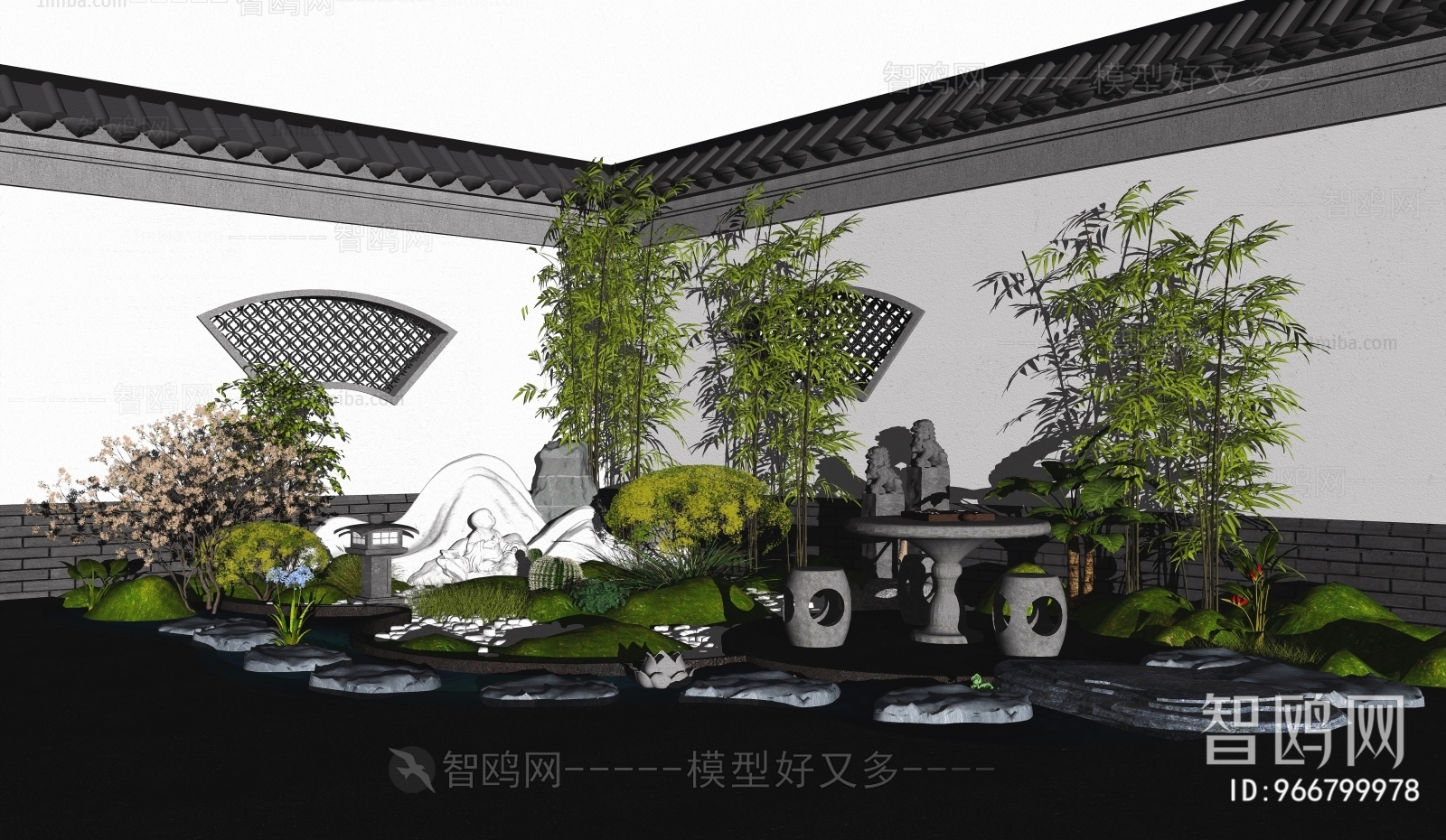 New Chinese Style Garden