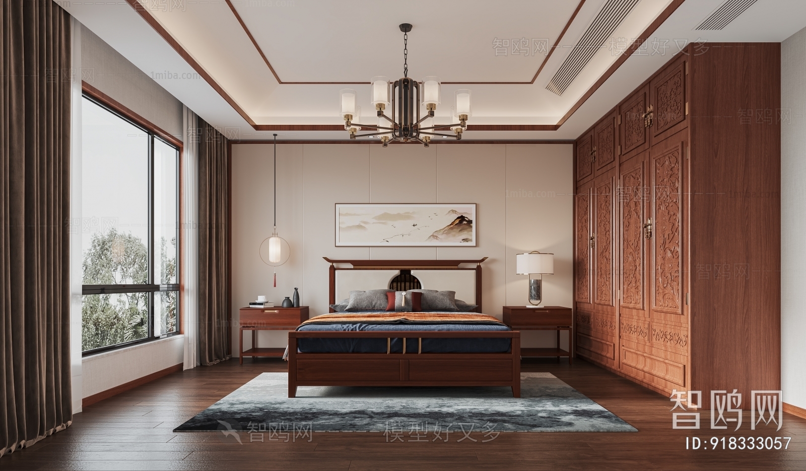 Chinese Style Bedroom