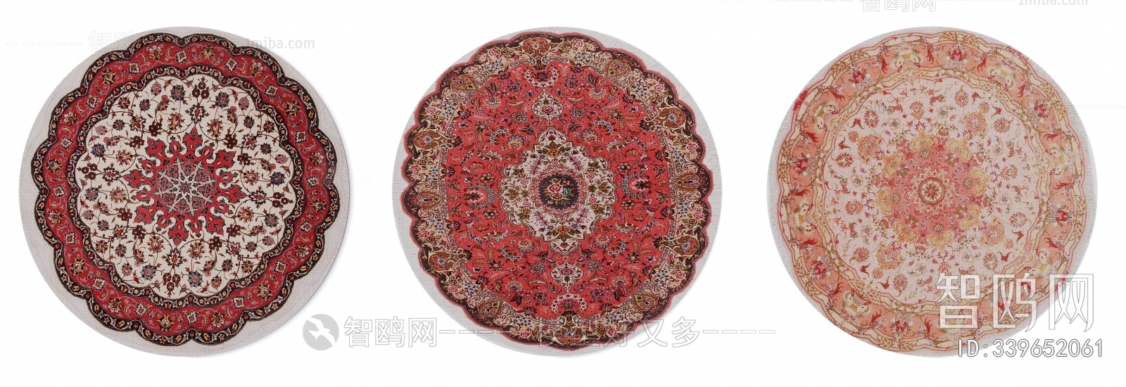 European Style Circular Carpet