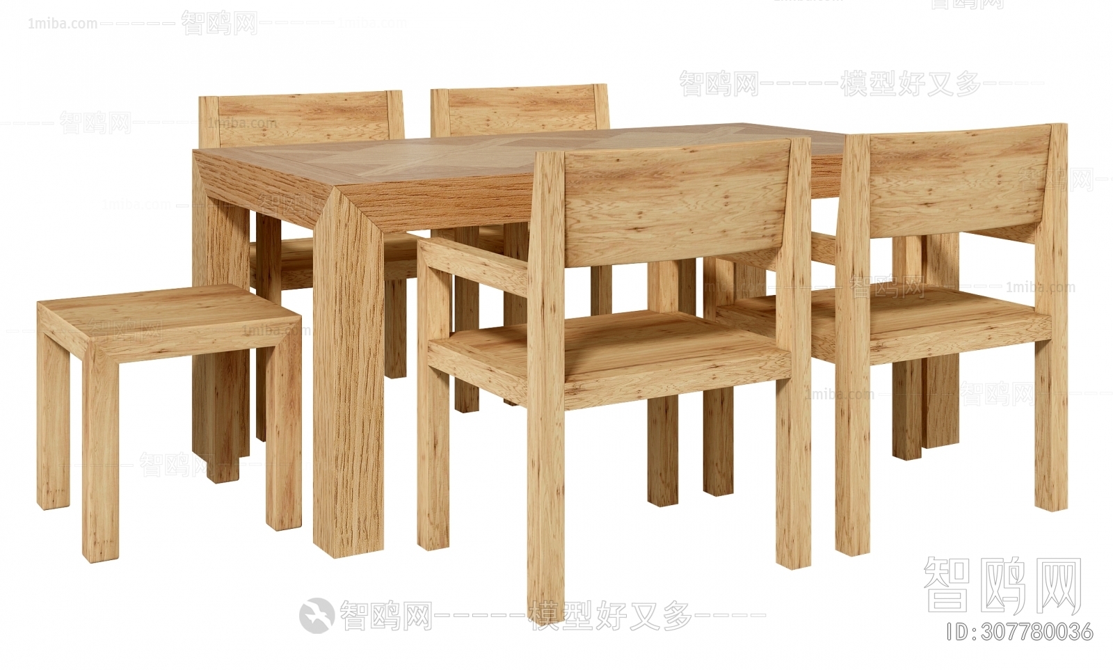 Nordic Style Dining Table And Chairs