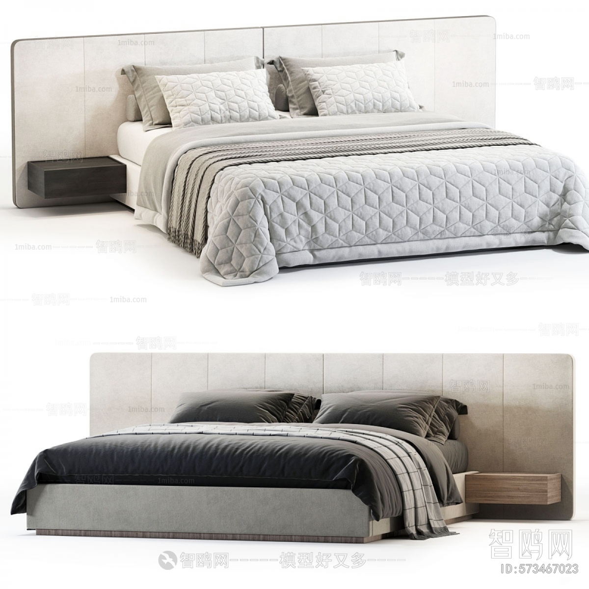 Modern Double Bed