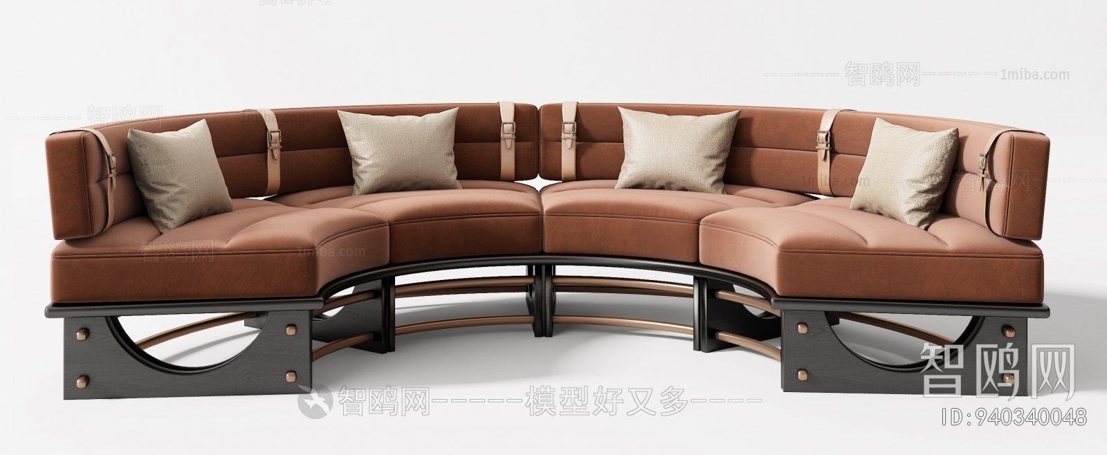 Modern Curved Sofa