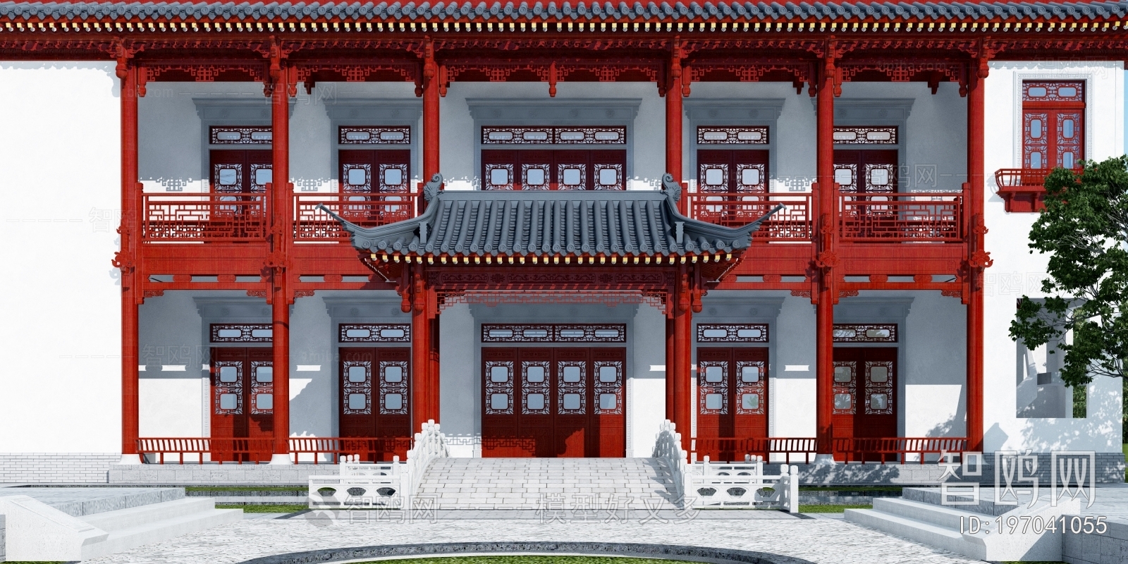 Chinese Style Ancient Architectural Buildings