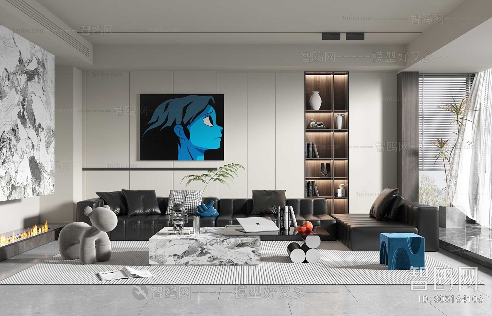 Modern A Living Room