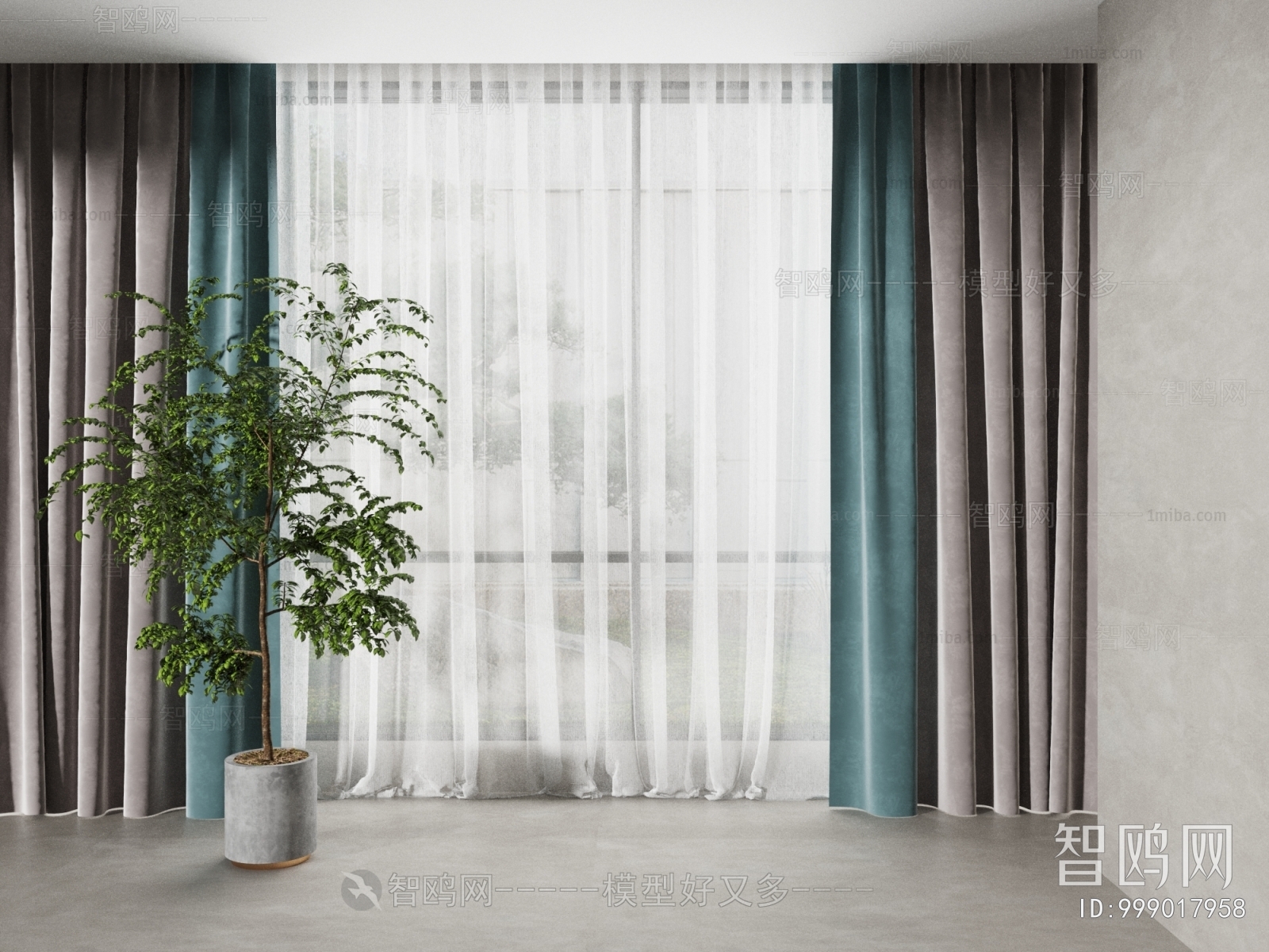 Modern The Curtain