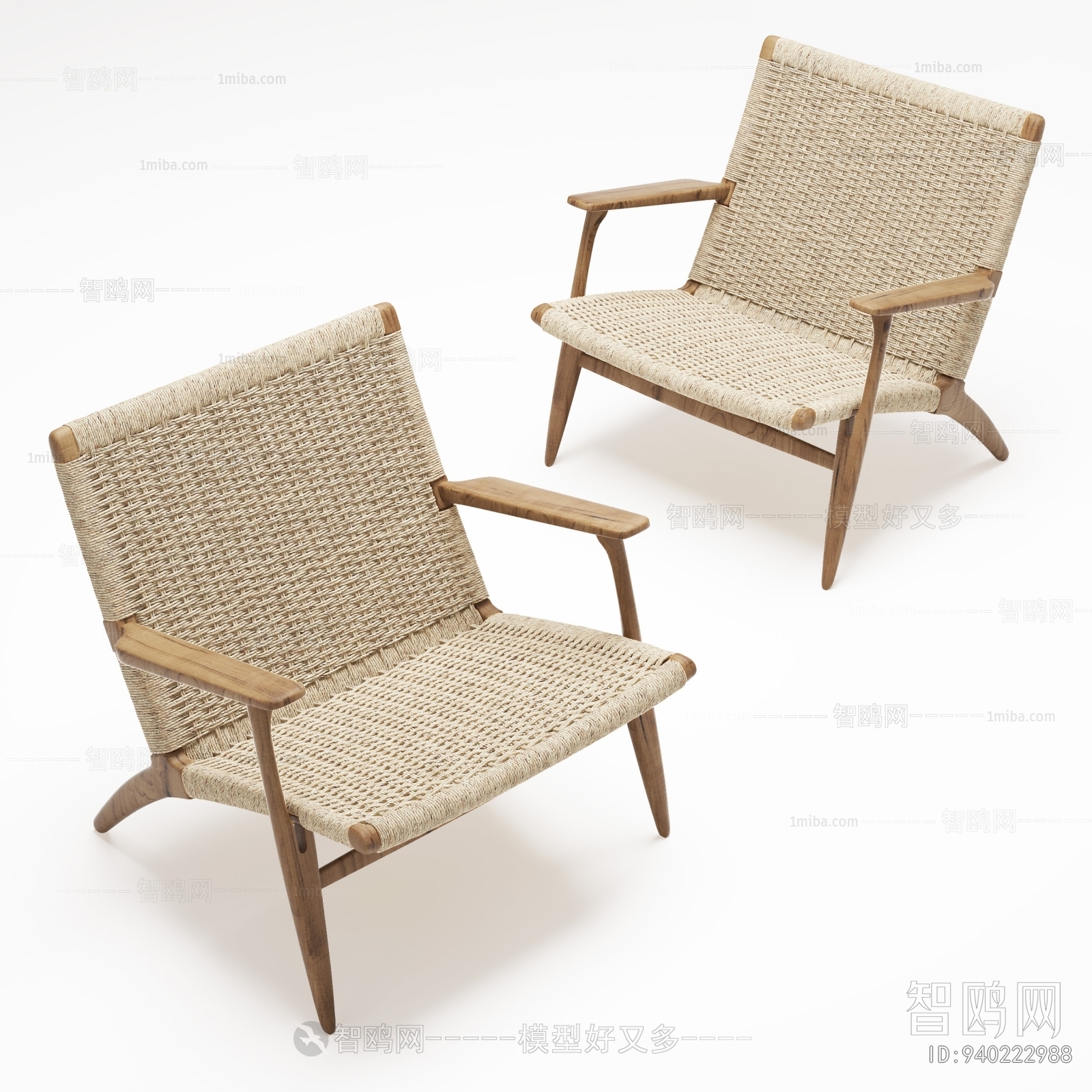 Nordic Style Lounge Chair