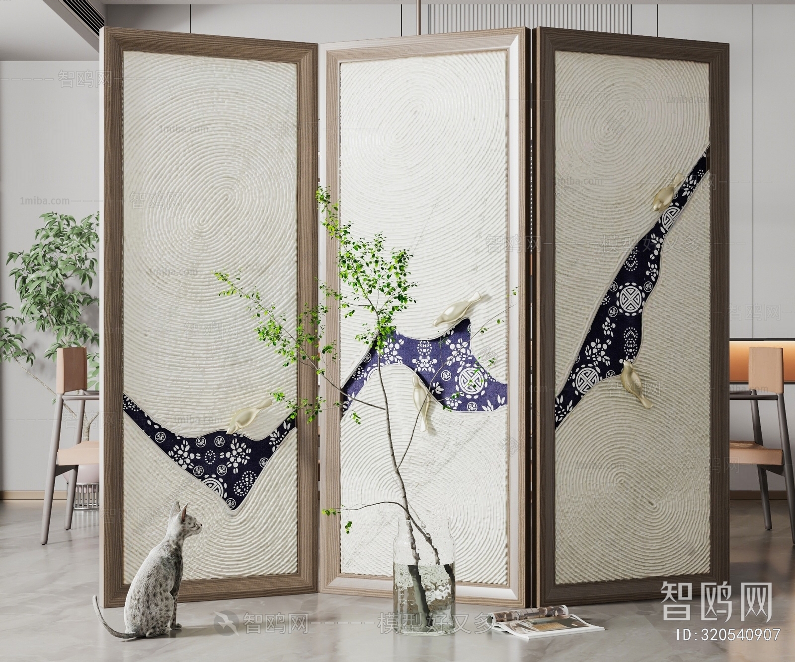 New Chinese Style Partition