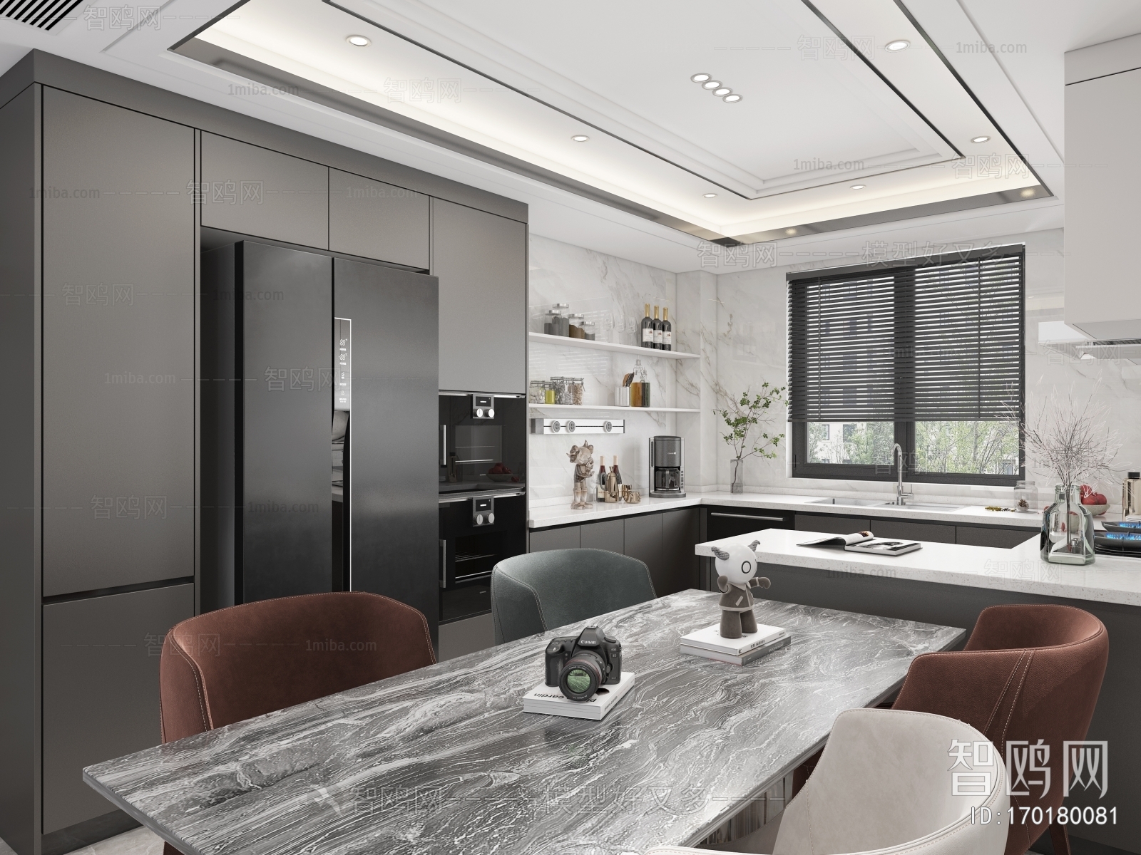 Modern Open Kitchen