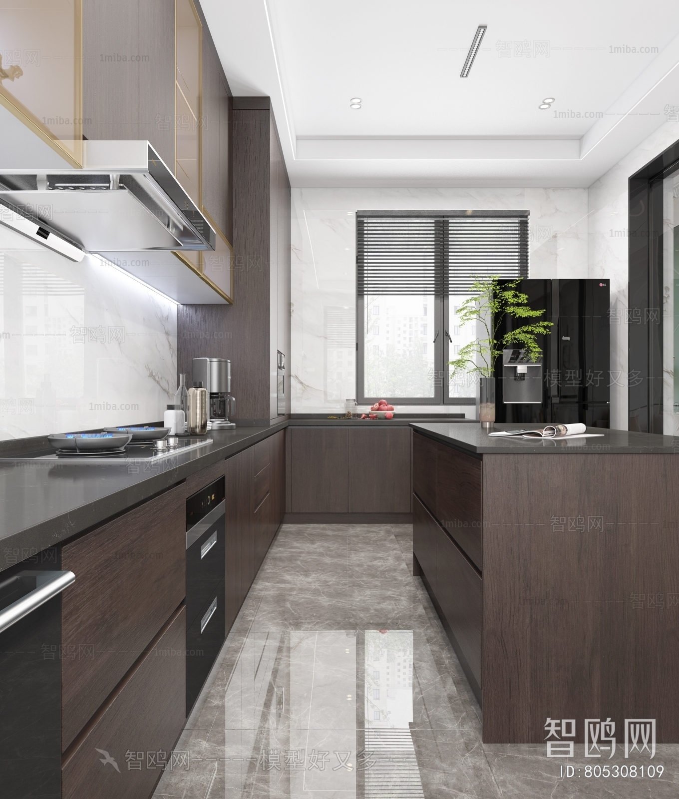 Modern The Kitchen