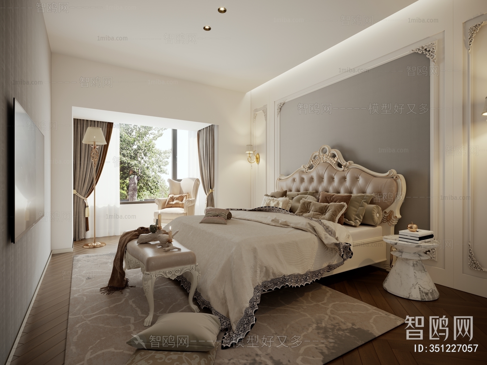 European Style Bedroom