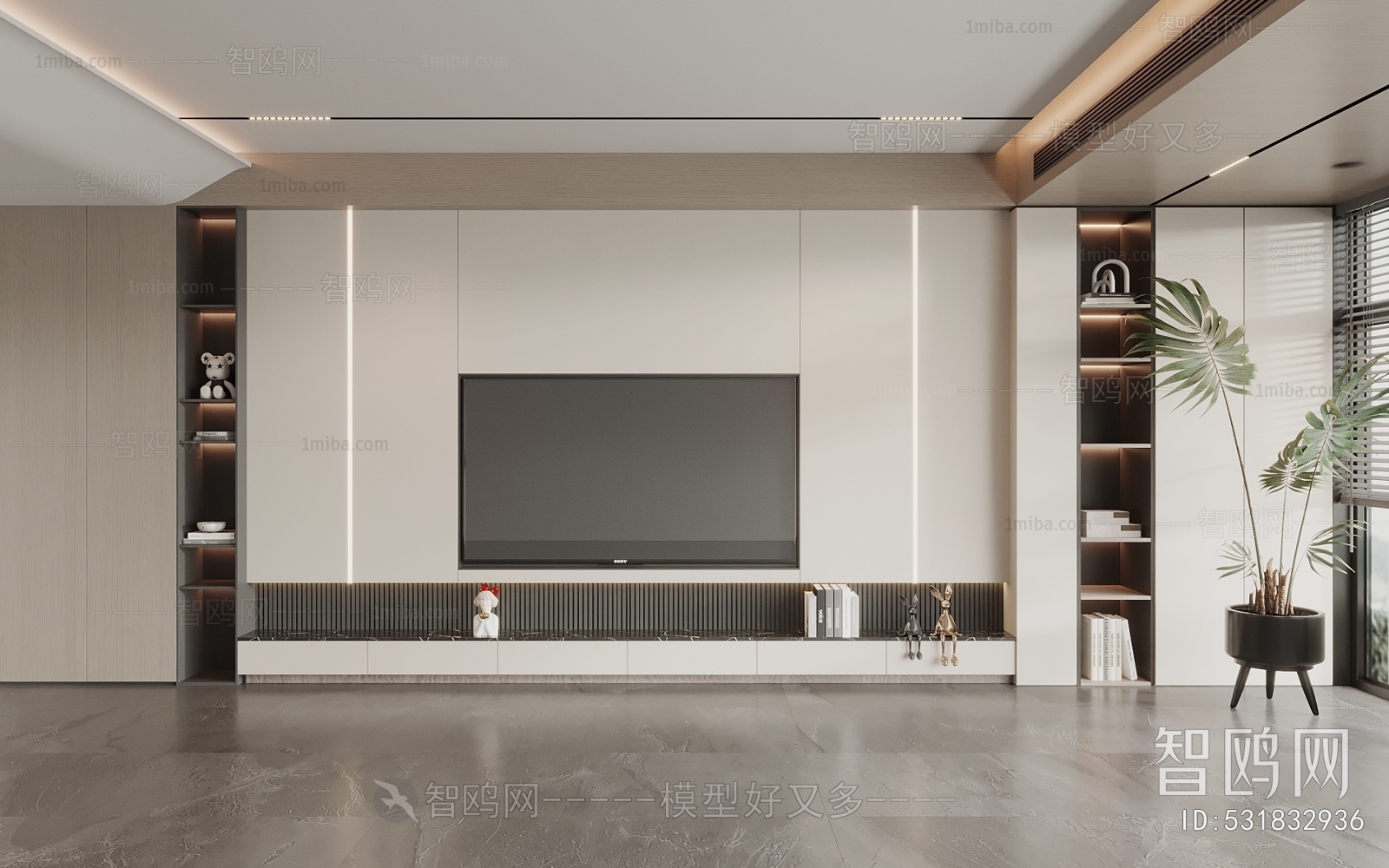 Modern TV Wall