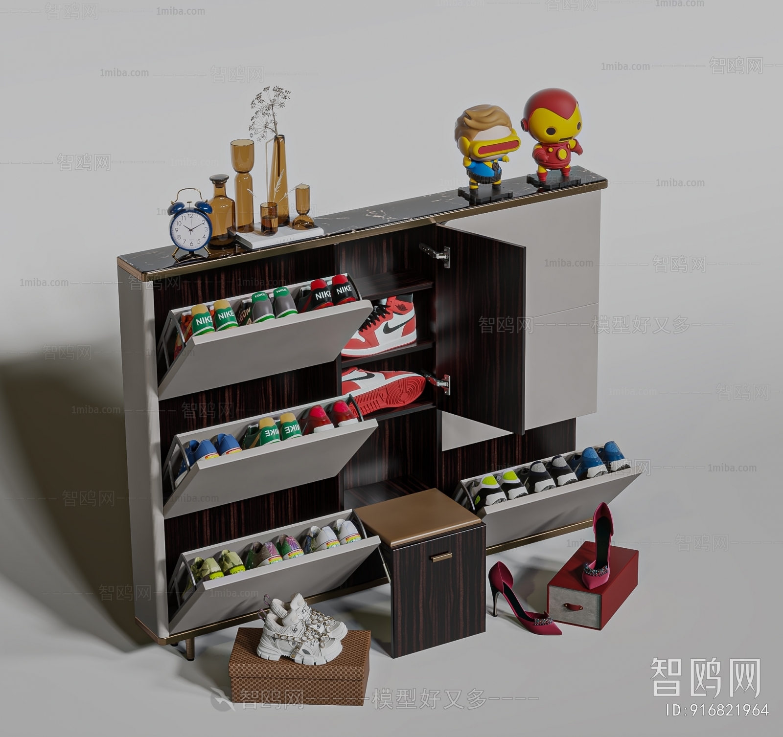 Modern Shoe Cabinet