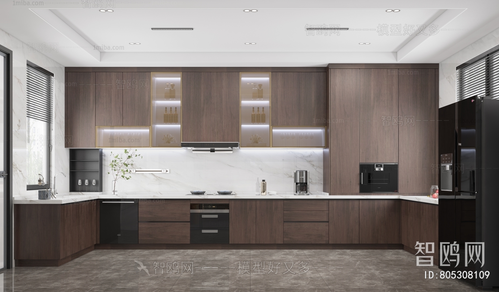 Modern The Kitchen