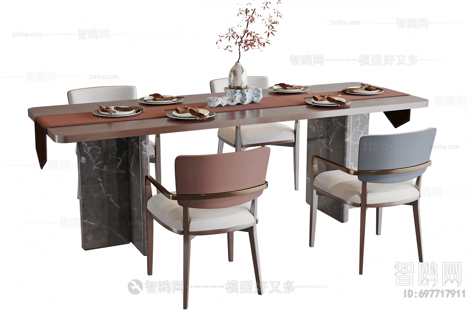 New Chinese Style Dining Table And Chairs