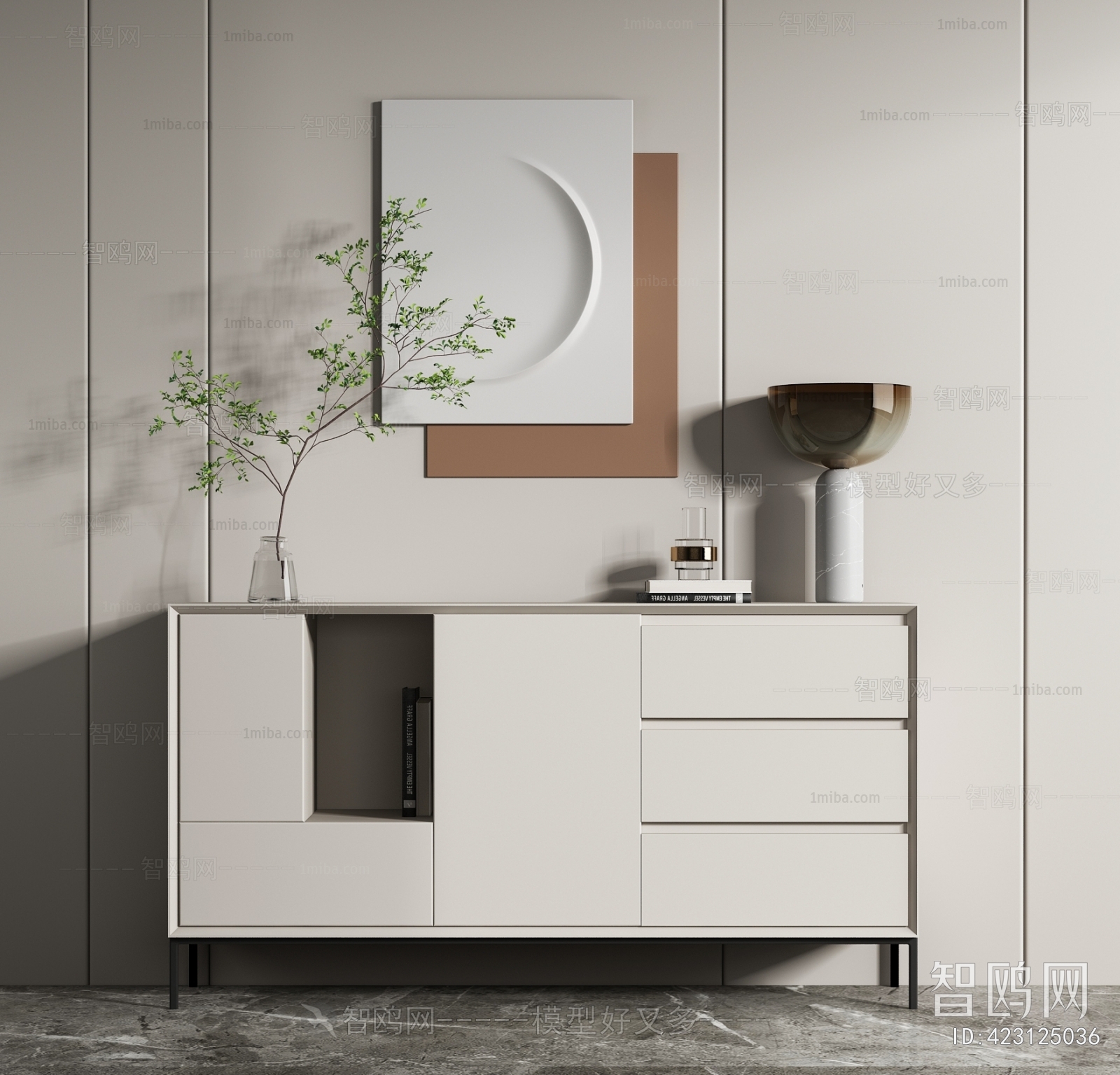 Modern Entrance Cabinet