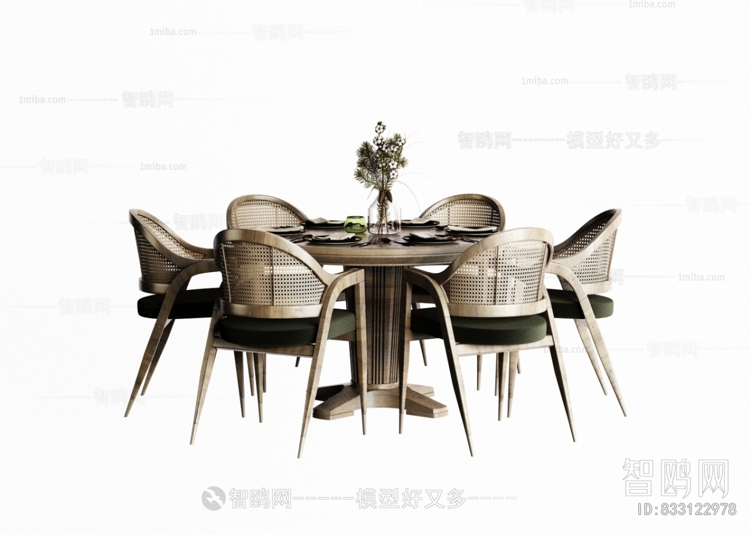 New Chinese Style Dining Table And Chairs