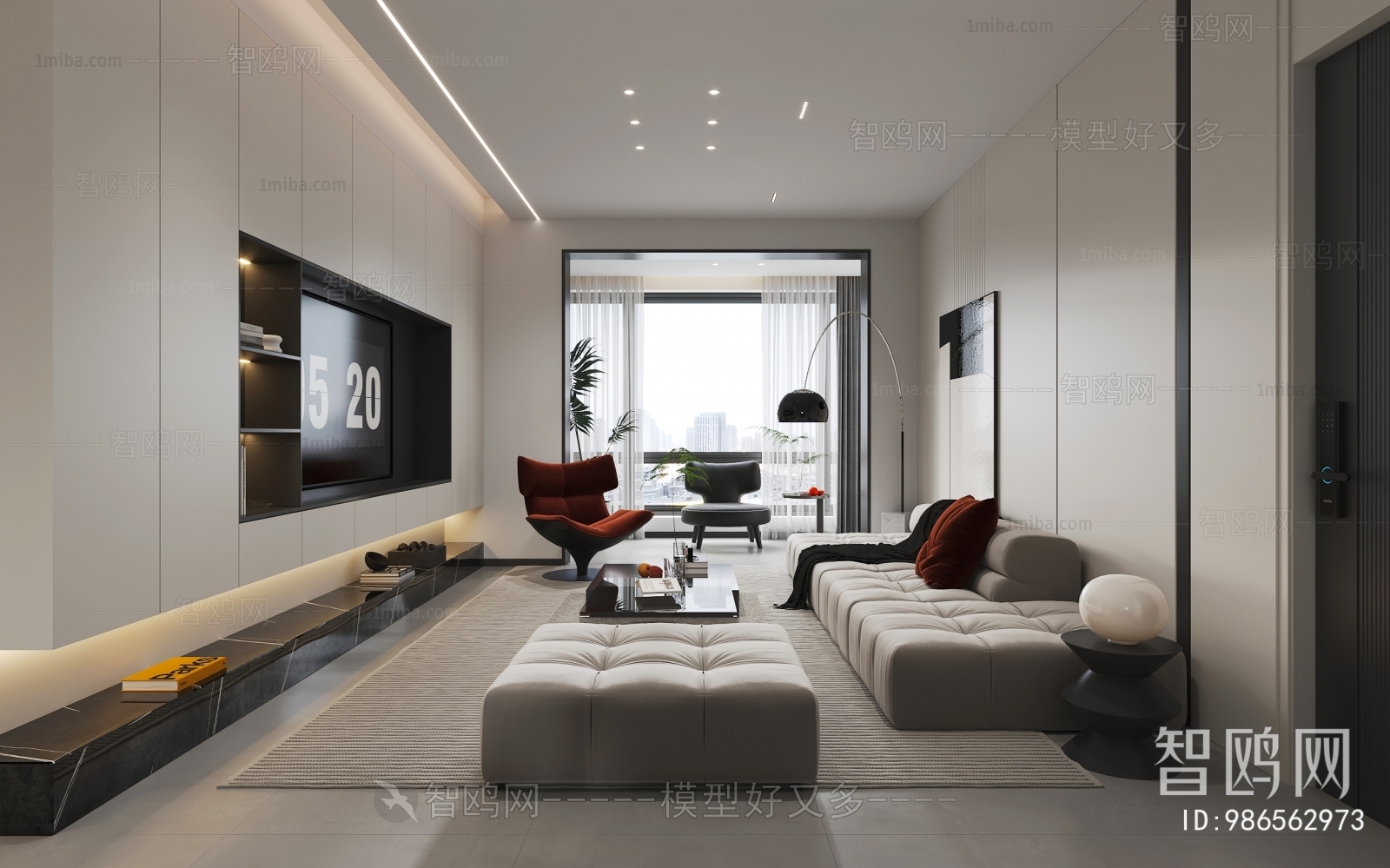 Modern A Living Room