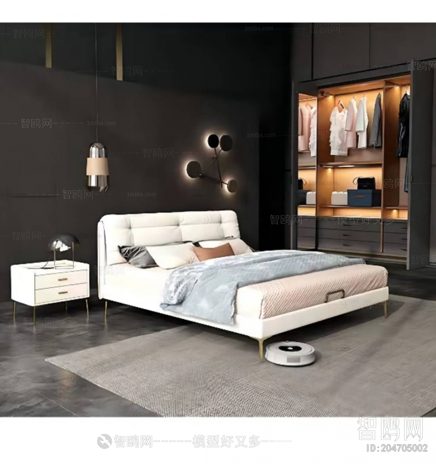 Modern Double Bed