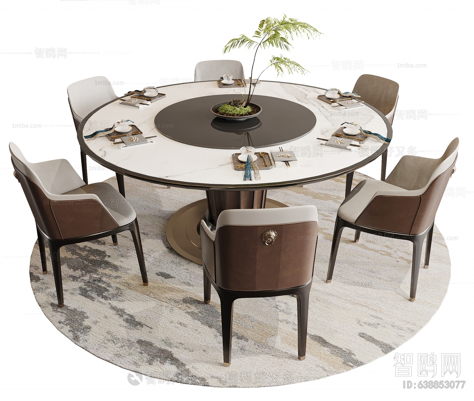 New Chinese Style Dining Table And Chairs