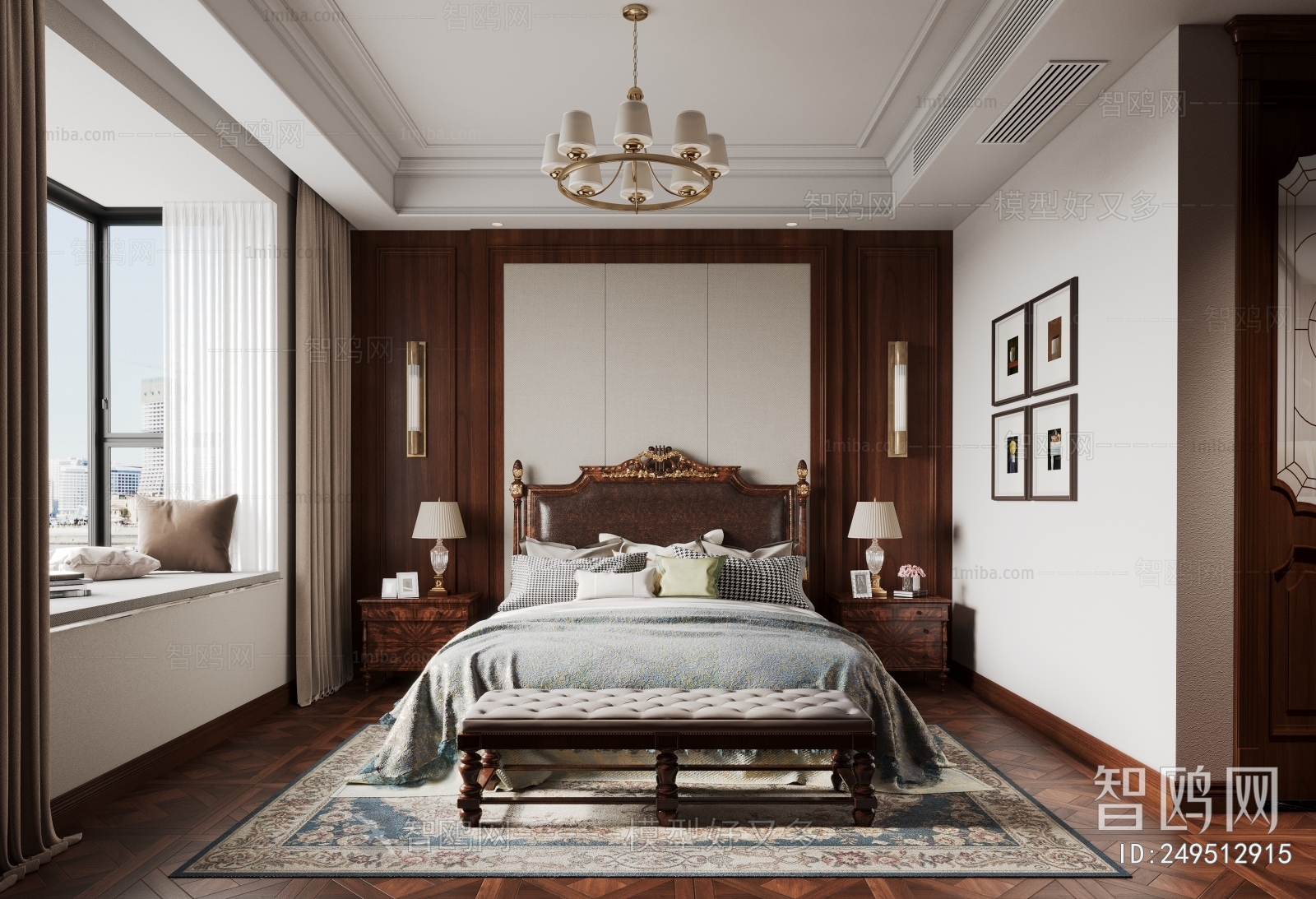 European Style Bedroom