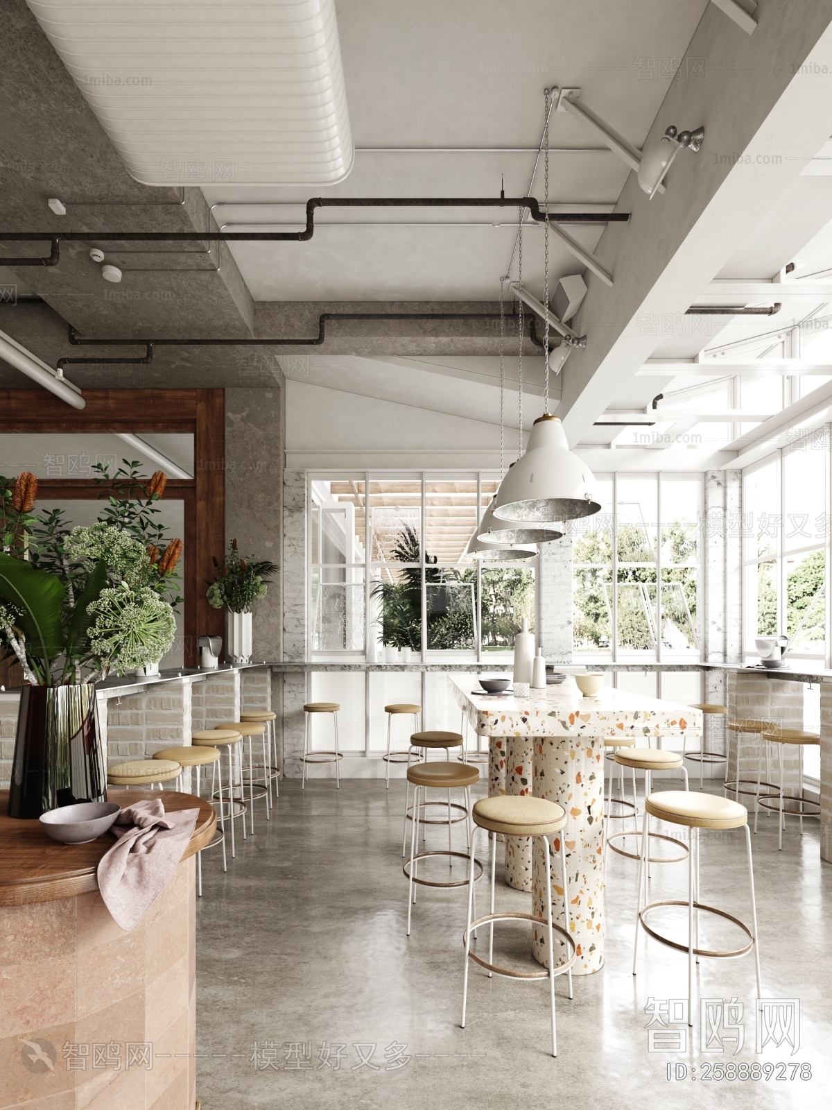 Industrial Style Restaurant