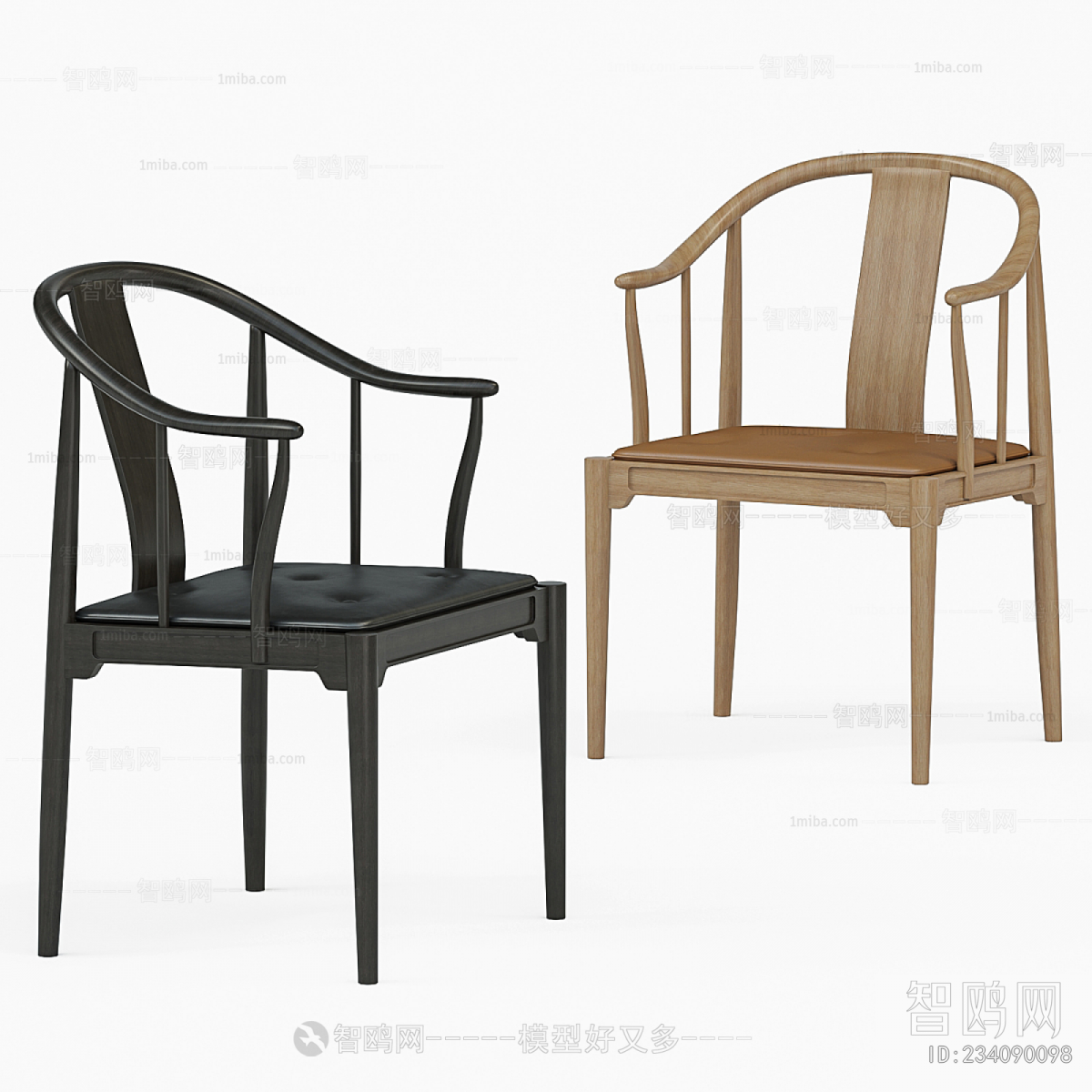 New Chinese Style Single Chair