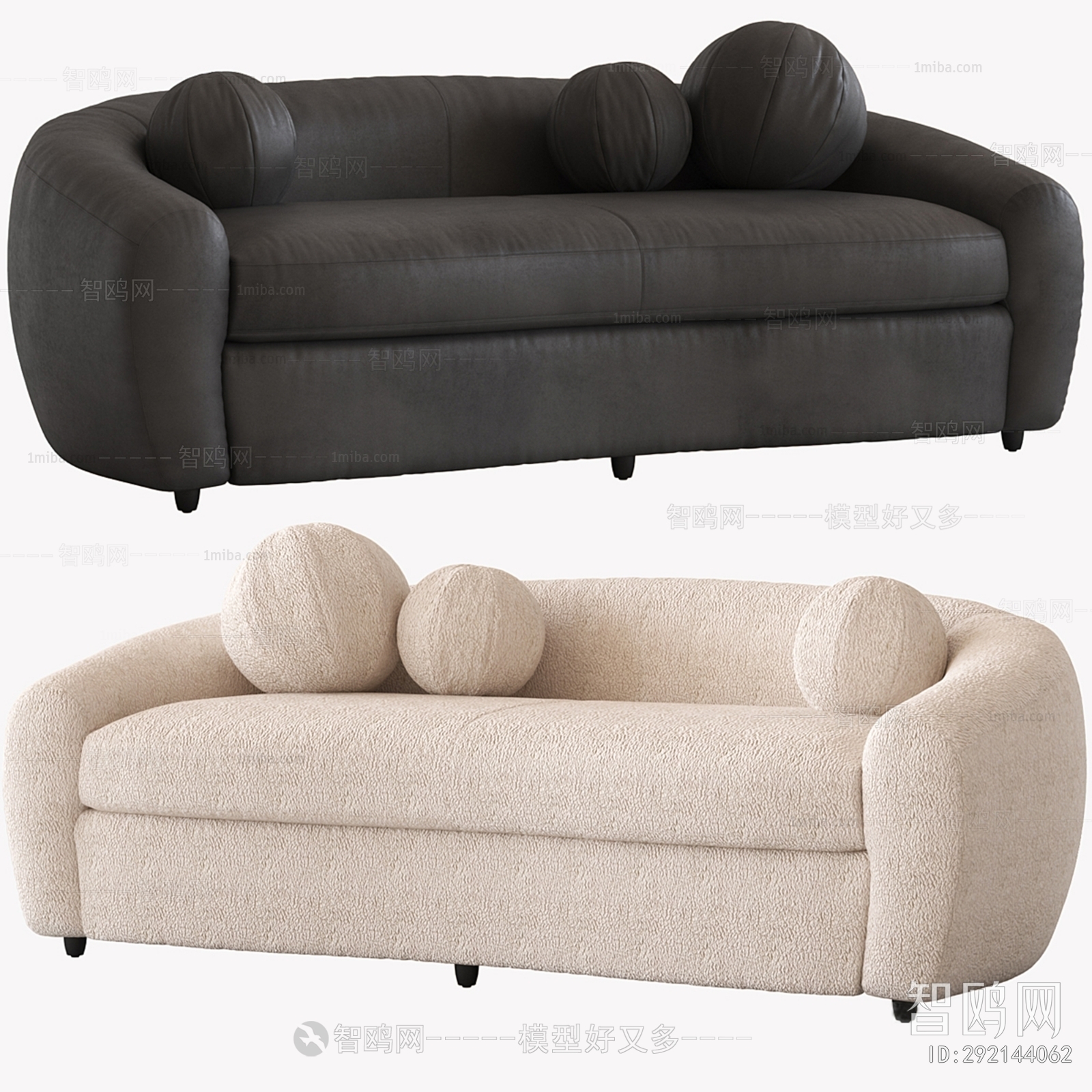 Wabi-sabi Style A Sofa For Two