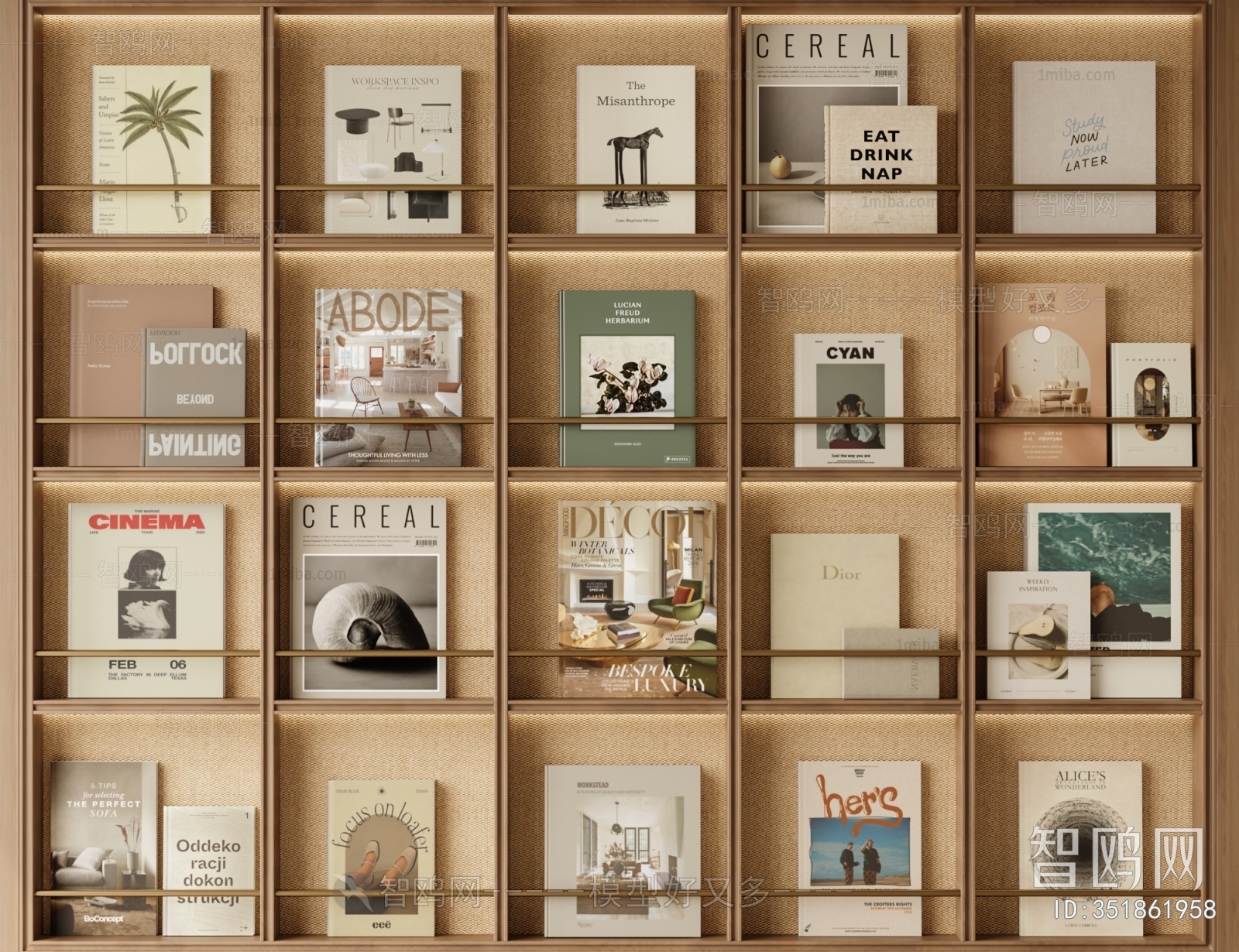 Modern Bookshelf