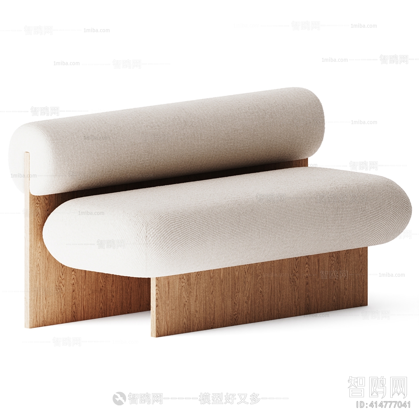 Wabi-sabi Style Lounge Chair