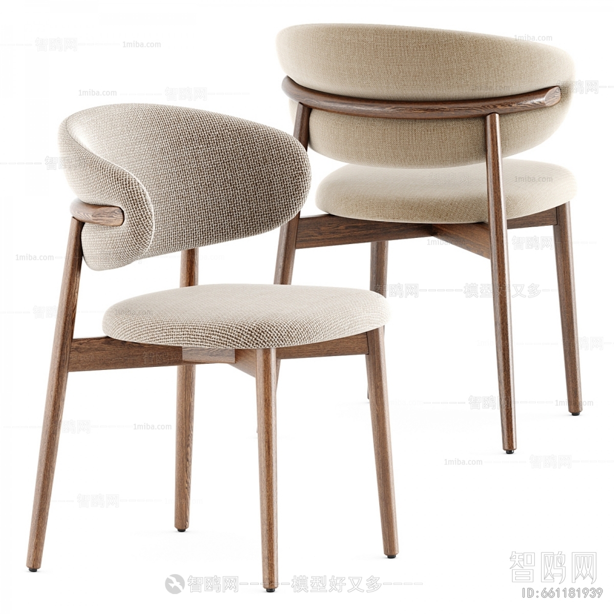 Calligaris现代餐椅单椅3D模型下载