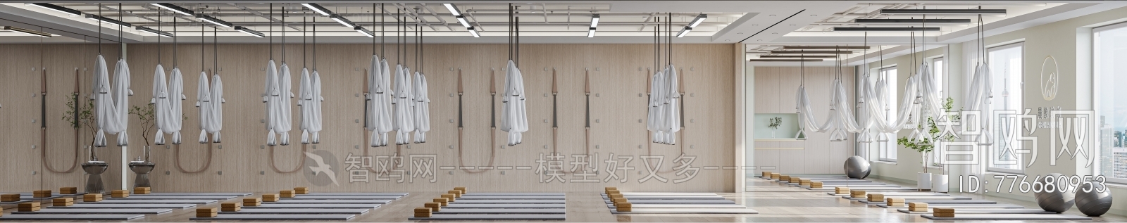 Modern Yoga Room