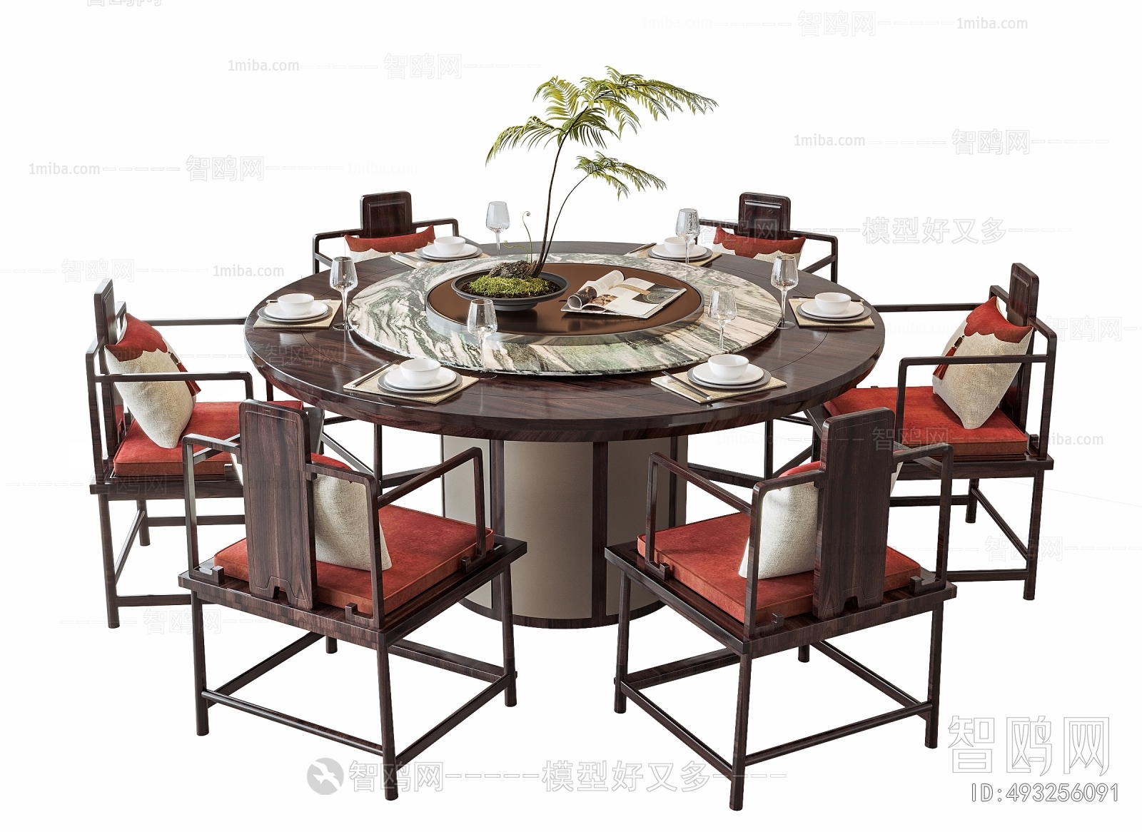 New Chinese Style Dining Table And Chairs