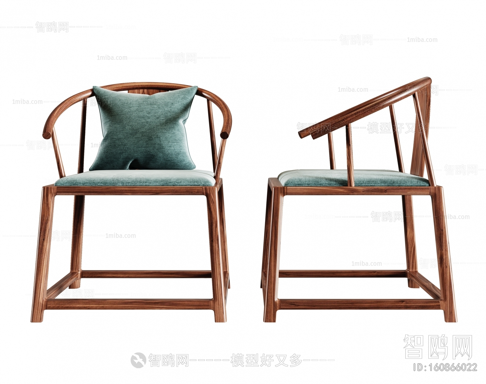 New Chinese Style Single Chair